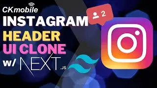 Let's build an Instagram header and tooltip UI clone with Next.js and TailwindCSS🚀🚀🔥🔥