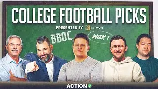 Clemson vs Georgia & Notre Dame vs Texas A&M Picks | College Football Week 1 Best Bets | BBOC