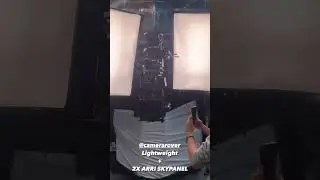 Combination of tracking shot with lighting from Camera Rover (France)