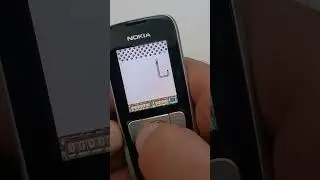 Nokia, Snake EX2 -Max difficulty (level 9) 2003 Game #java #retrogaming #oldgames #vintagegaming
