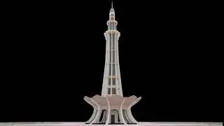Minar-e-Pakistan 3D Model Showcase