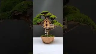 Easy Coconut Shell Art. Coconut Shell Craft Ideas🥥 🥥 🥥 #shorts #coconutshellcraft #diy #ideas #craft