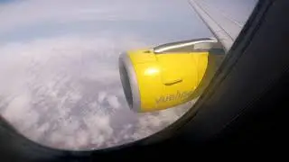 Rome Ibiza Vueling Takeoff Landing Airbus A320 by Gopro