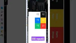 CSS Repeat function uses in a grid layout 