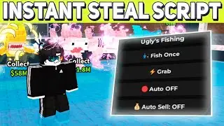Steal a Brainrot Script Hack GUI with Instant Steal, Float, Anti Hit, Auto Fish + ANTI KICK! NO KEY