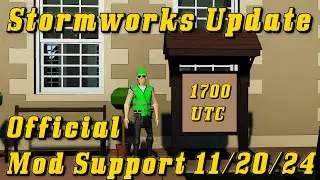Stormworks Update: Mod Support In November #stormworks #gaming