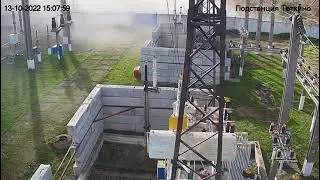 взрыв в Киеве электростанция