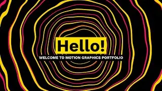 Motion Graphics Portfolio. #portfolio #motiongraphics