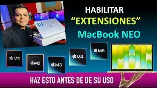 ✅Habilitar Extensiones del sistema en Mac M1 M2 M3