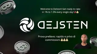 Delsten Prova Prelievo senza commissioni #guadagnareonline #binance #bitcoin ##guadagnareonline