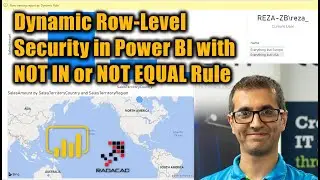 Dynamic Row Level Security in Power BI with NOT IN or NOT EQUAL Rule