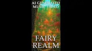 FAIRY REALM AI generated music video with beautiful melody | Stable Diffusion Animation 