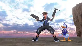 [KH3 PC Mods] Yozora's Blade & Guns model over Shooting star showcase