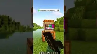Realistic OLD TV in Minecraft! 
