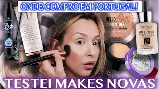 TESTEI MAQUIAGENS EM PORTUGAL - ONDE COMPRAR MAKE EM PORTUGAL 