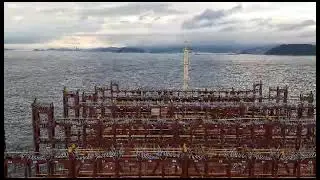 Approaching Port of Busan, largest port in #South Korea #ship #Marine glance #Container ship