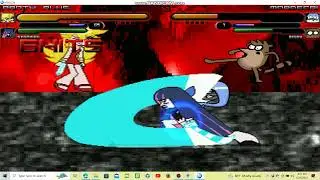 Sandal M.U.G.E.N Battle 139: Panty and Stocking vs Mordecai and Rigby