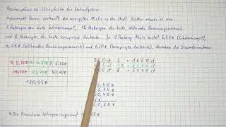 Rechenpläne erstellen (Grundschule 4. Klasse)
