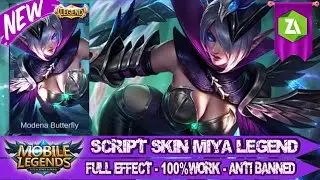 NEW UPDATE..!! SCRIPT SKIN MIYA LEGEND FULL EFFECT + ICON 100%WORK - MOBILE LEGENDS