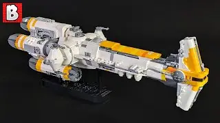 Custom LEGO Hammerhead Corvette Lightmaker from Rogue One!