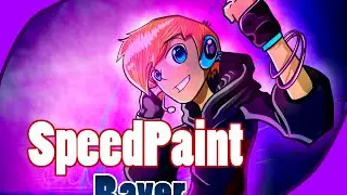 [SAI Paint Tool] SpeedPaint: Raver [Original Character]