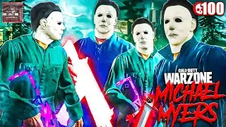 The ULTIMATE MICHAEL MYERS CHALLENGE on Warzone Rebirth Island!