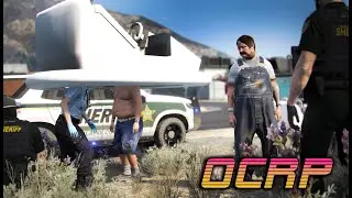 Chucks head gets stuck in a BUMPER CAR | OCRP GTA5 RP