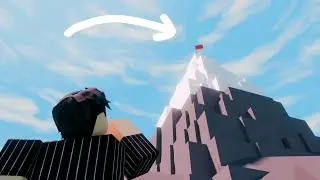 I Climbed The HIGHEST Mountain in ROBLOX