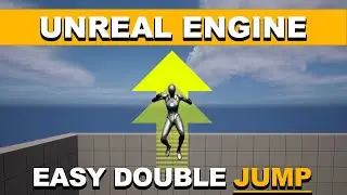 Quick and simple Double Jump in Unreal Engine 5 (No Blueprints)