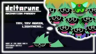 Deltarune in Mario and Luigi RPG / Tutorial Dummy Fight - [Animation Parody]