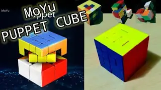 Обзор MoYu Puppet cube V2! Кубик-марионетка!/Сложный Шейпмод ТРЁШКИ!!!!