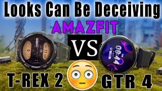 Amazfit GTR 4 Vs Amazfit T Rex 2 Comparison 🤯 | What's The Difference?