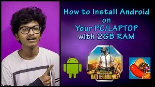How to install android on Pc or Laptop | What is Nox player | Install android with 2gb ram