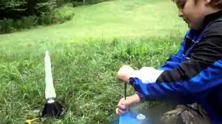 1960s Water Rocket Launcher Vintage Toy