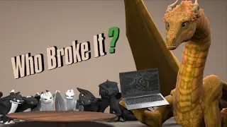Who broke it? | Funny Blender Animation Short