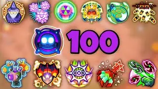 How Far Can ALL 11 MAX Paragons Get In BTD6?