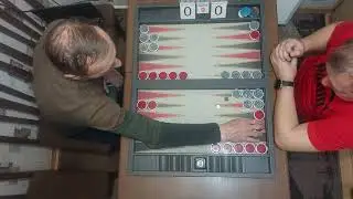 НАРДЫ 🎲🎲 Играем с папой в короткие нарды [ BACKGAMMON 5pts ]
