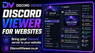 Discord Viewer – Bring Your Discord Server to Your Website