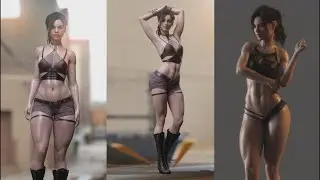Eu sei que é um JOGO e um MOD, mas esse andar da CLAIRE deixa ela muito G O S T O S A !!!