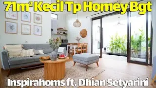 A 71m2 Small House, But So Comfortable! Inspirahoms: Dhian Setyarini