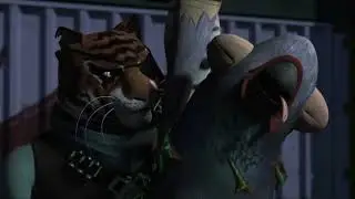 TMNT Tigerclaw VS The Mighty Mutanimals