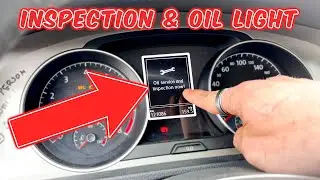 How to turn off your INSPECTION and OIL SERVICE light in seconds!