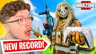87 KILL WARZONE SOLO VS TRIO KILL RECORD w Hand Cam