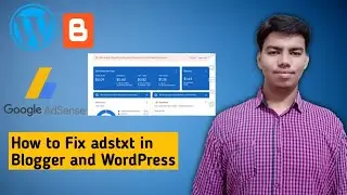 how to fix adstxt in blogger and WordPress | earning at risk adsense | earnings at risk