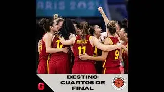 La Selección femenina a cuartos de los Juegos Olímpicos de baloncesto