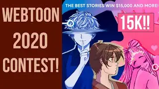 2020 Webtoon Contest for a publishing offer and 15K, up to 20 winners!