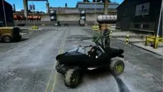 HALO WARTHOG IN GTA 4 HD 1080p