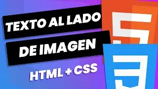 Cómo poner texto al lado de una imagen en HTML y CSS