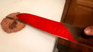EXPERIMENT Glowing 1000 degree KNIFE VS OATMEAL COOKIE