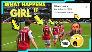 Women Player Feature Looks Cool In Dream League Soccer 23